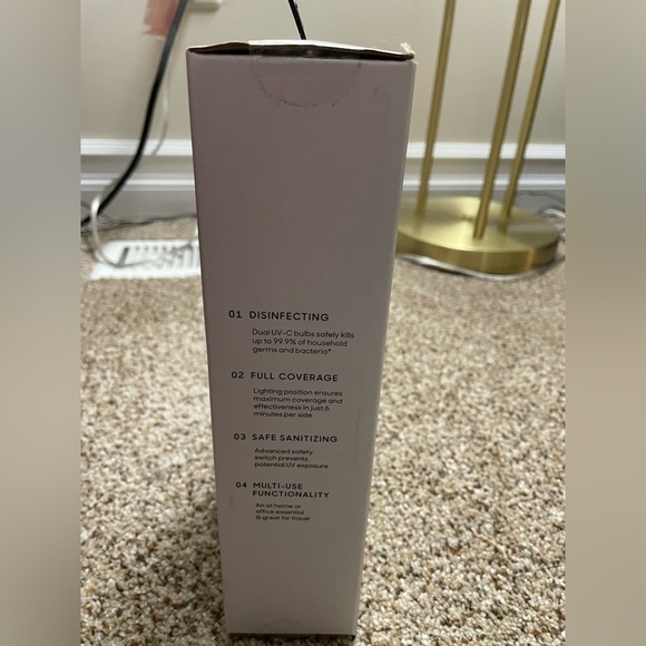 Sharper Image Phone Sanitizer UV-Zone NIB - Picture 5 of 6